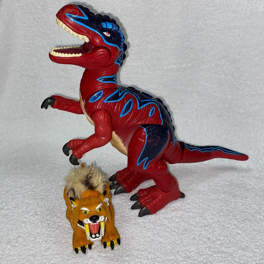 Fisher price imaginext dinosaur saber tooth tiger